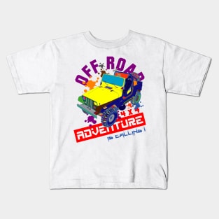 Off Road Adventure Kids T-Shirt